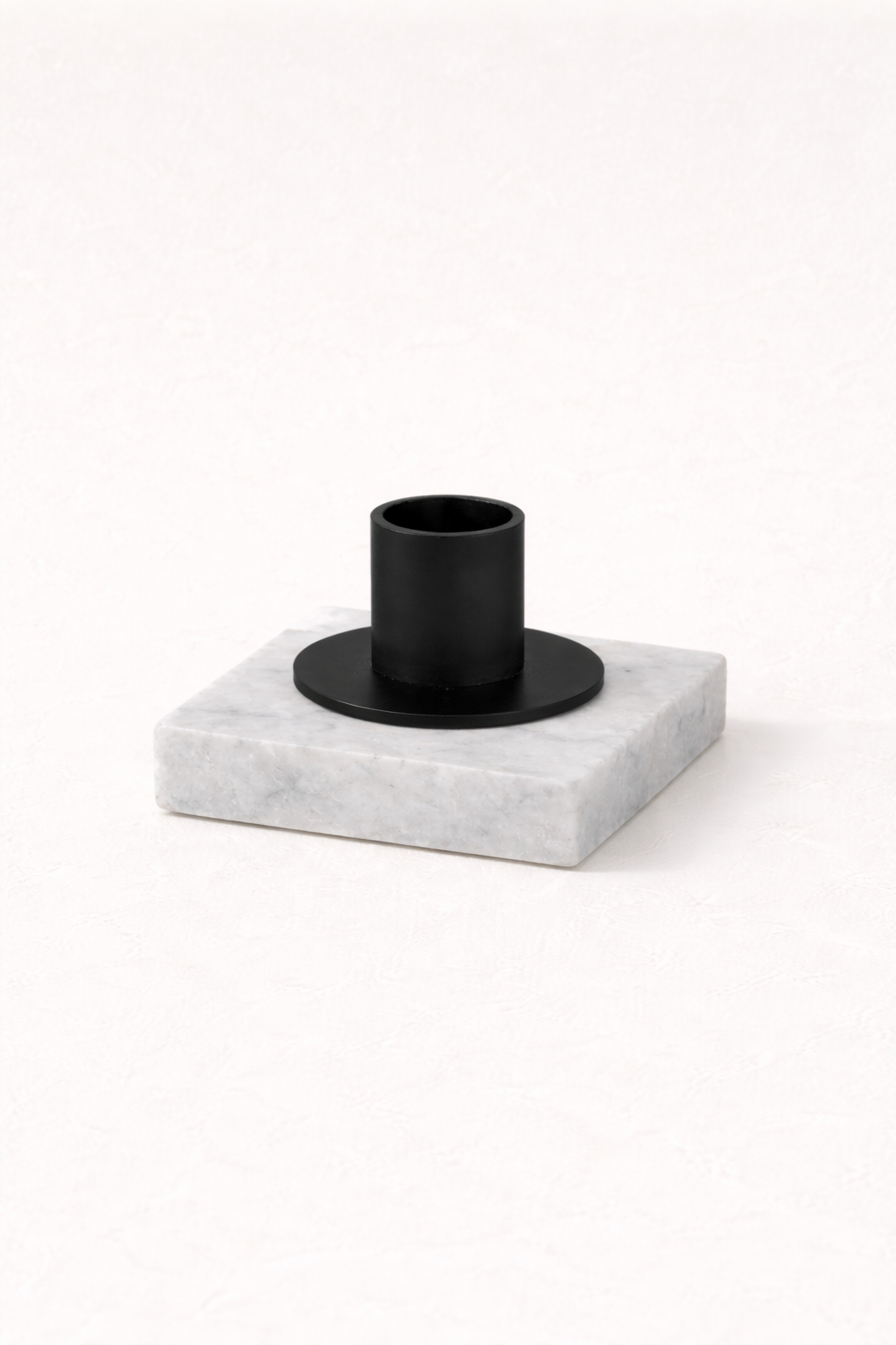 EIRA Matt Black Taper Candle Holder
