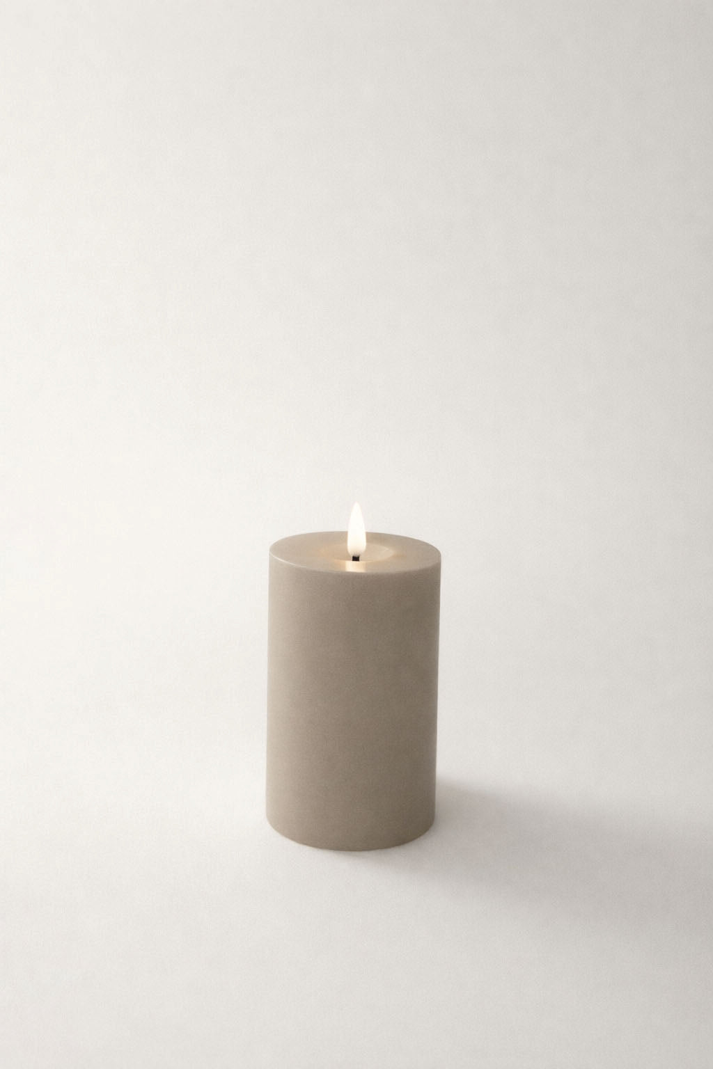 Limited offer LED Pillar Candle Set – Warm Stone | Real Wax LED I Candle including remote control