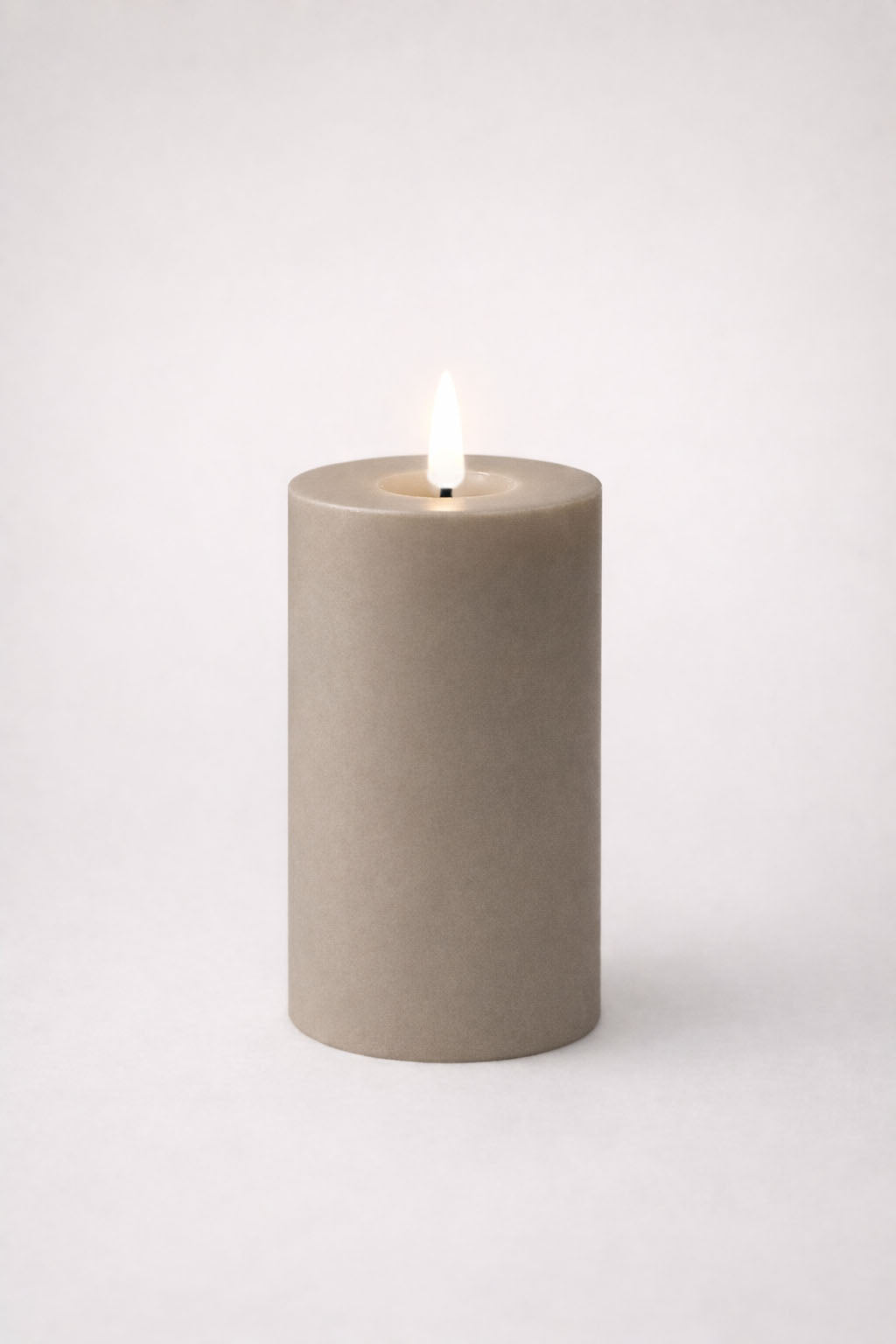 Limited offer LED Pillar Candle Set – Warm Stone | Real Wax LED I Candle including remote control