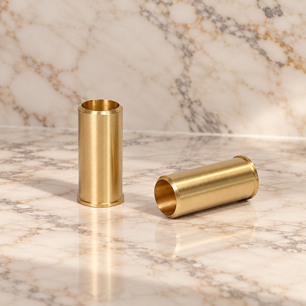 VALE solid brass taper candle holder – Glo & Nest