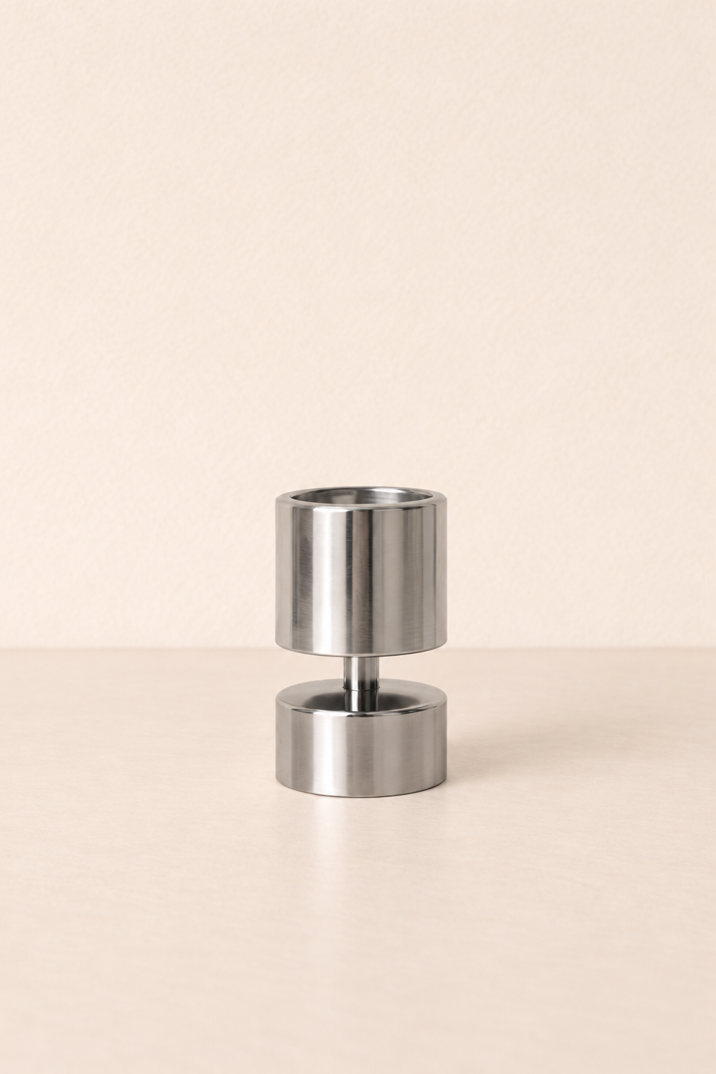 HAVN silver taper candle holder – Glo & Nest
