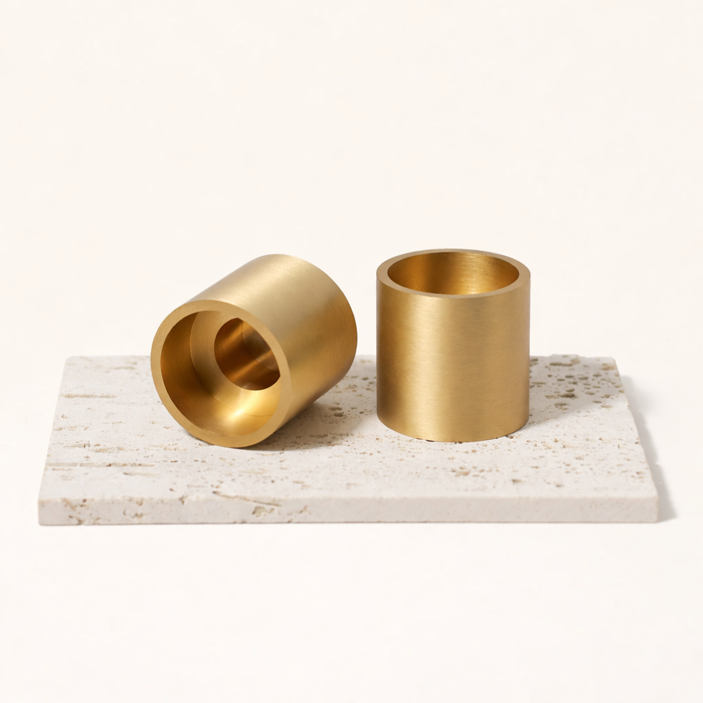 ARC — Solid Brass Taper & Incense Holder - 1 Piece