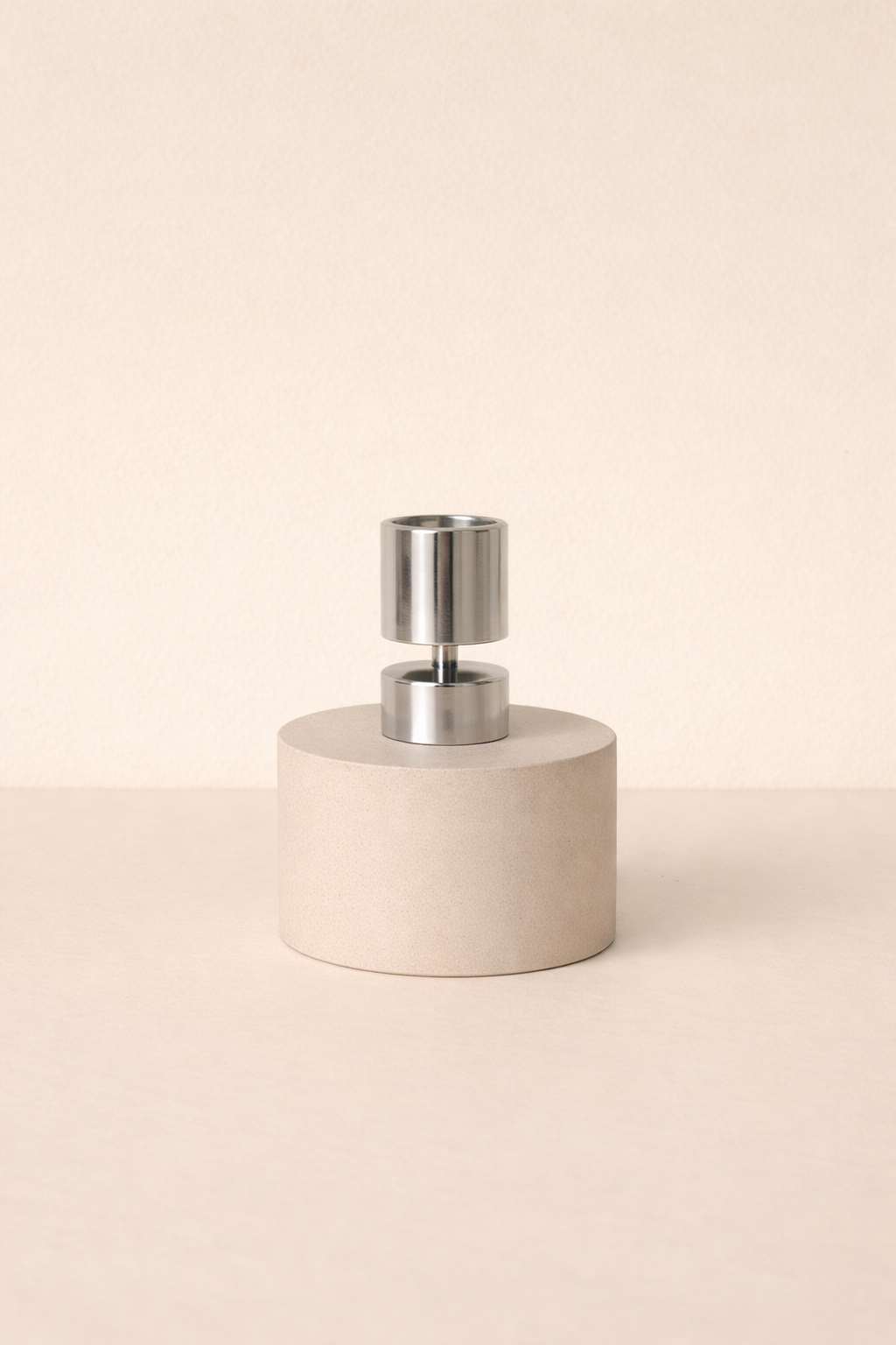 HAVN Silver Taper Candle Holder